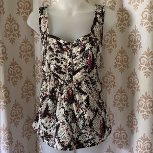 BISOU BISOU Lovely print top M